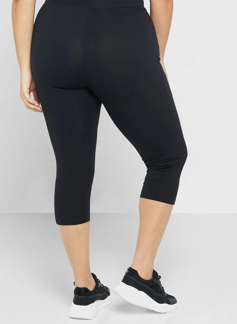 Ginger Plus Essential Cropped Leggings