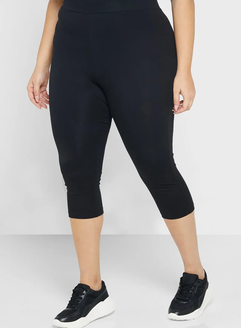 Ginger Plus Essential Cropped Leggings