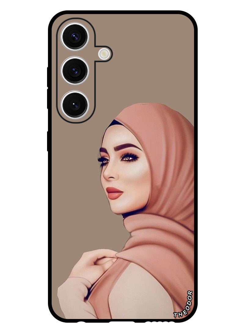 Theodor غطاء حماية مضاد للخدش ومقاوم للصدمات لهاتف سامسونج جلاكسي S24 لفتاة محجبة 2 - Image 1