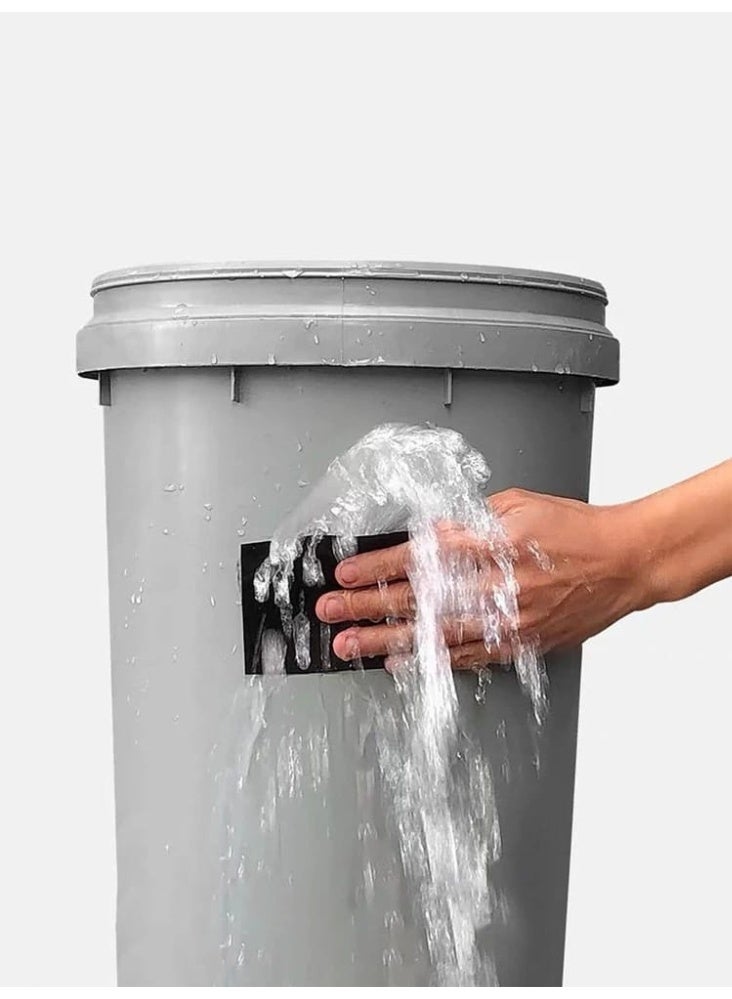 Strong sealing tape, a roll of black, waterproof and leak-proof adhesive tape for repairing leaks with high strength and durability. - Image 1