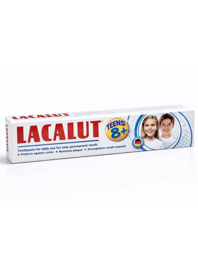 LACALUT Teens 8+ Toothpaste 50ml Cavity Protection And Enamel Care - Image 1