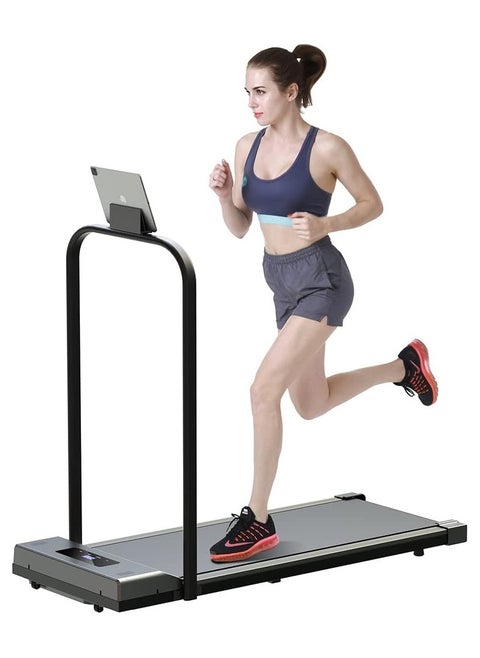 Walking Pad Under Desk Treadmill Treadmills for Home 2 in 1 Walking Machine Portable Folding Electric Motorized Walking and Jogging Machine for Home and Office Workout with Remote Control LED Display