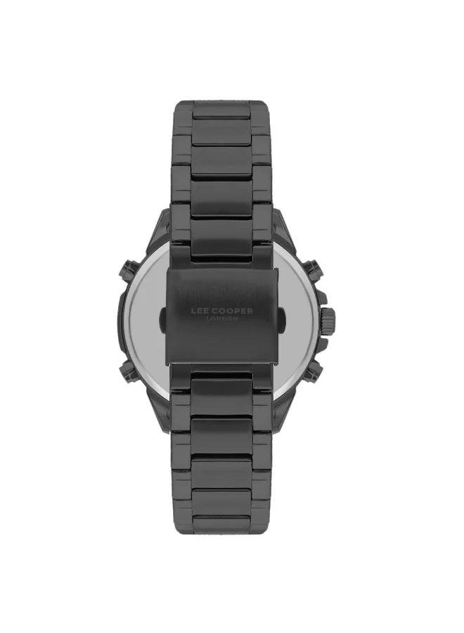 Lee Cooper Men's Metal Digital Watch LC07878.060 - 46 mm