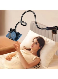 NIBEMINENT 1pc Cell Phone Clip On Stand Holder - With Grip Flexible Long Arm Lazy Bracket Mount Clamp For IPhone 15 Pro Max, 12 13 14  - Image 5