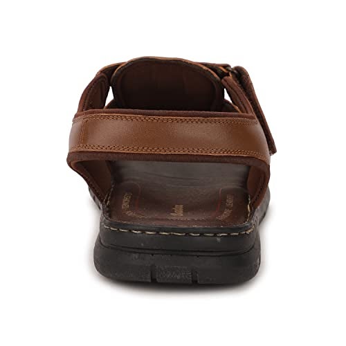 Bata صندل باتا للرجال مودي، بني - Image 4
