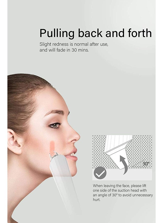Rock Pow Blackhead Remover Pore Vacuum Cleaner white - Image 5