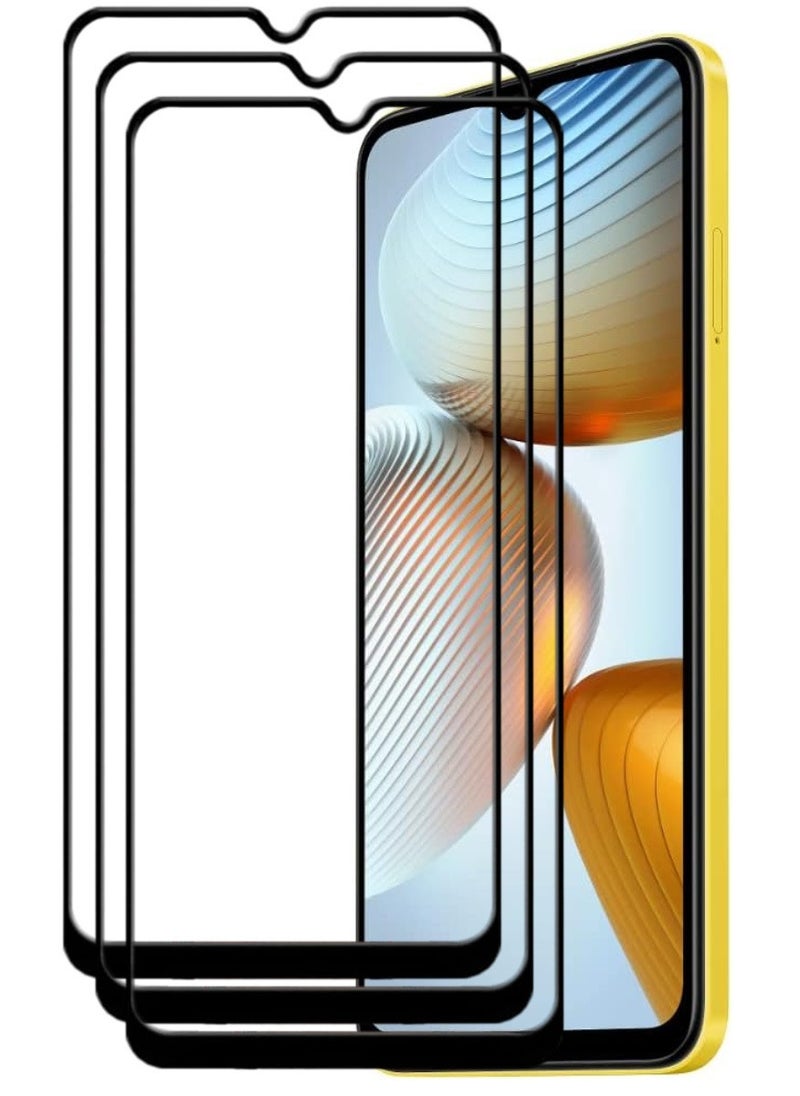 ACLIX 3 Pieces Antistatic ESD Dustproof Premium Quality High Definition Tempered Glass Screen Protector Designed For Xiaomi Poco M4 5G - Image 1