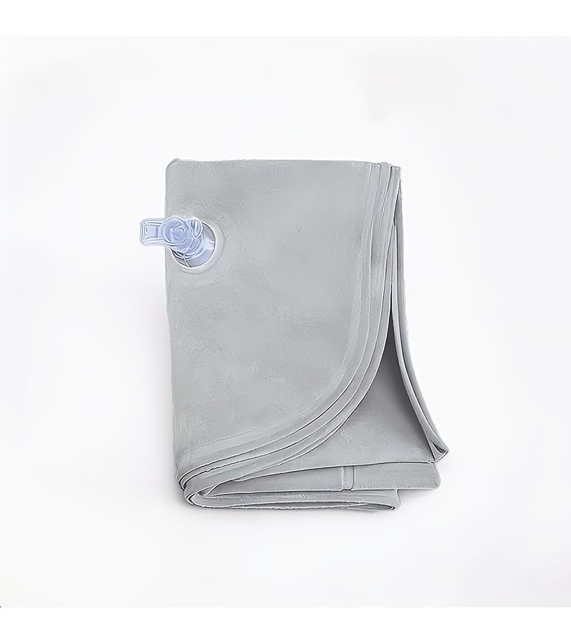 Grey Ergonomic U Shaped Neck Pillow for Travel Office Airplane Car - Image 2