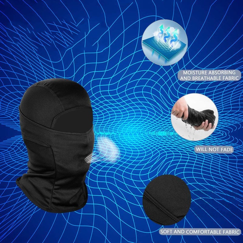 SWIUKPHE Lightweight UV Blocking Face Mask - Ski Mask for Outdoor Sports - Image 4