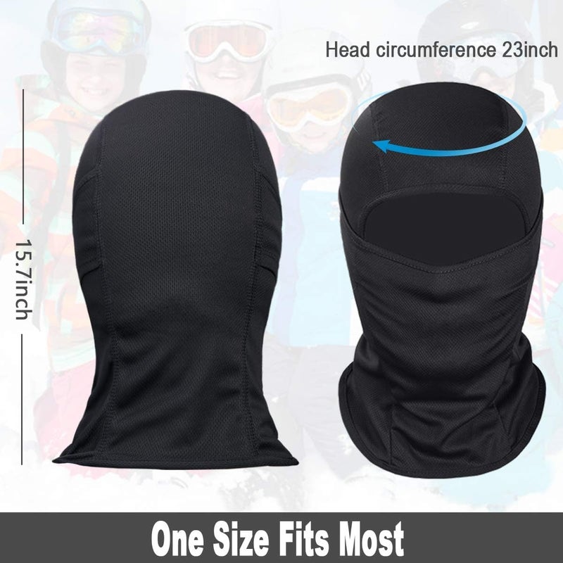 SWIUKPHE Lightweight UV Blocking Face Mask - Ski Mask for Outdoor Sports - Image 5