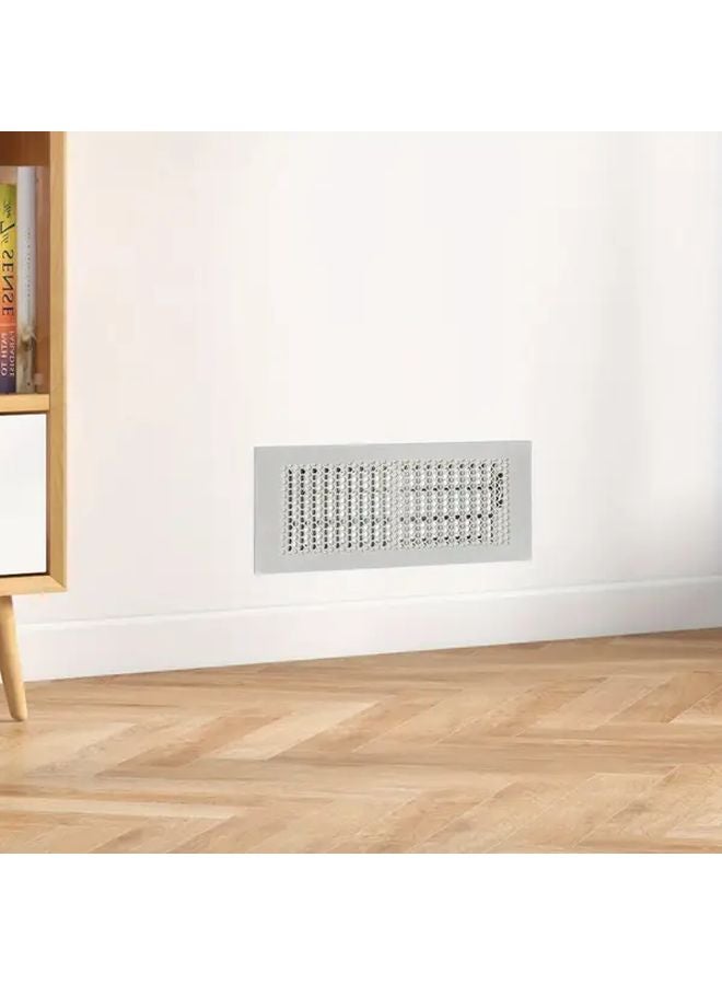 Gray Silicone HVAC Vent Covers Anti Insect Anti Clogging Air Vent Grilles Durable Mesh Screen - Image 1