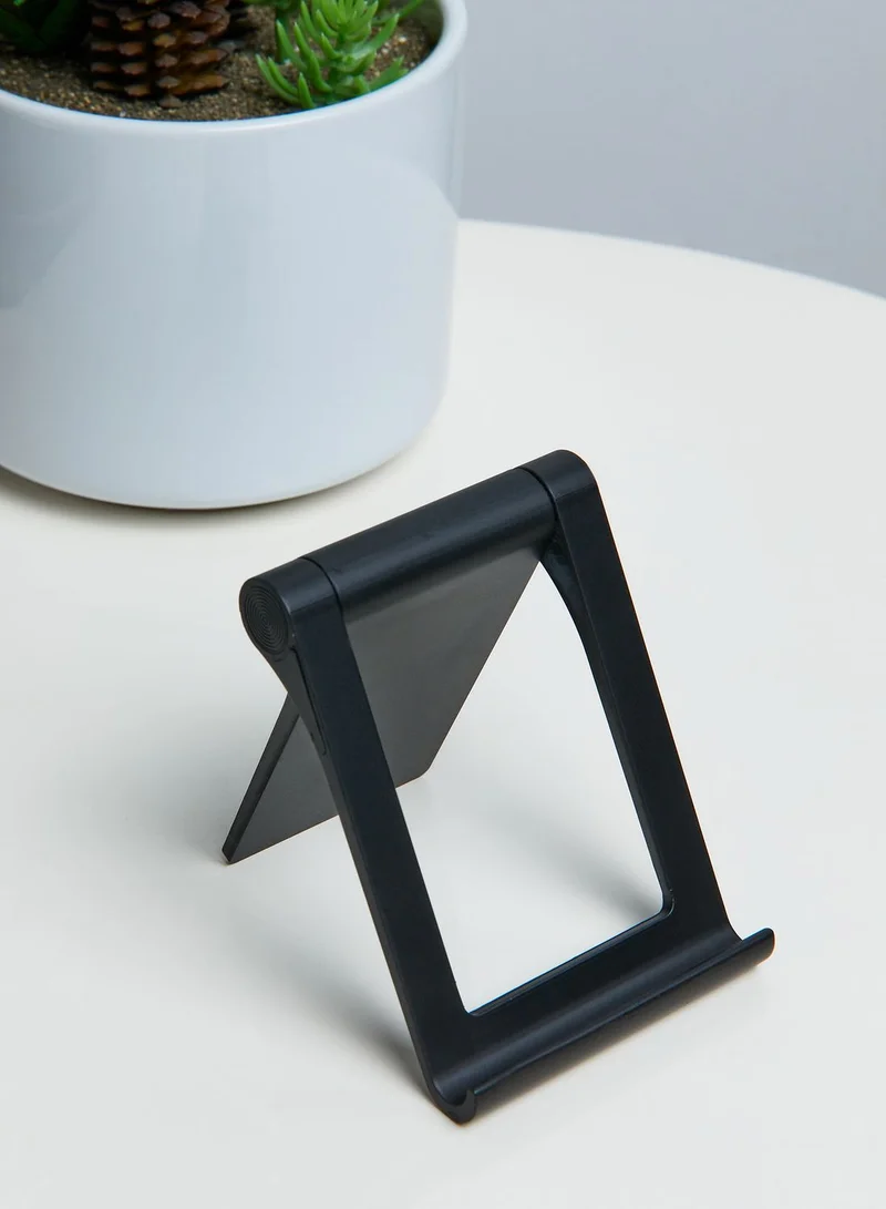 Typo Black Collapsible Phone Stand