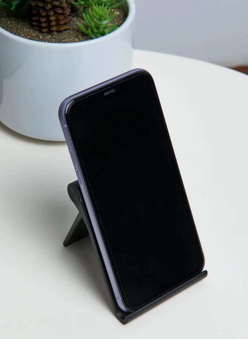 Typo Black Collapsible Phone Stand
