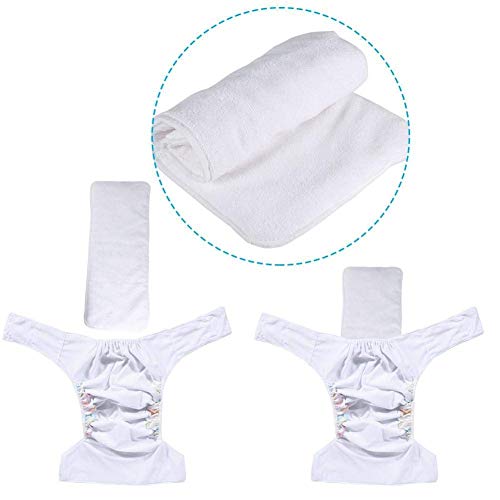 DOMENICO Washable Baby Diaper Premium Cloth Diaper Reusable, Adjustable Size, Waterproof, Pocket Cloth Diaper Nappie (Without Insert) (Pack of 4)(Assorted Color) - Image 3