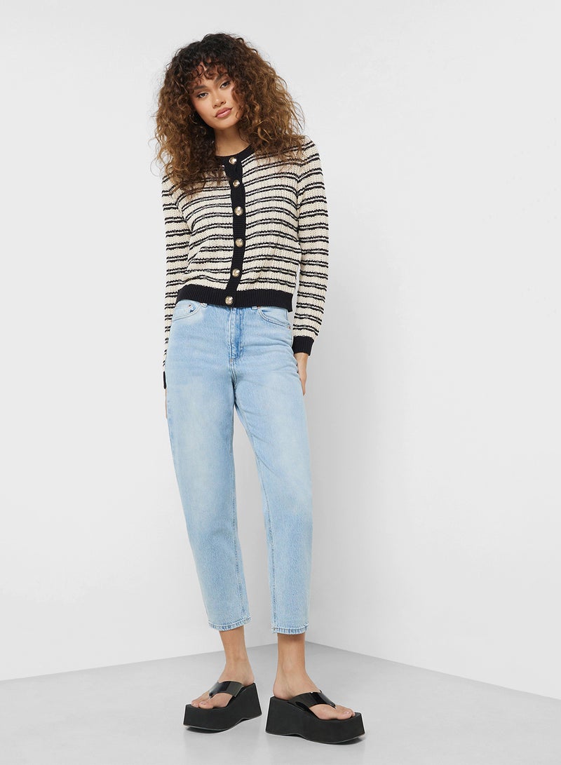 VERO MODA High Waist Mom Jeans  - Image 1
