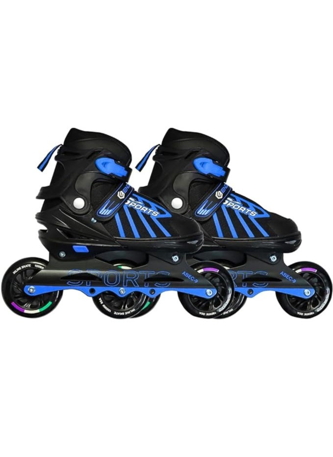 ENDLESS  Inline Adjustable Skates | Aluminium Chassis and 100 mm PU Three Wheels | With ABEC 9 Bearings | Indoor and Outdoor  - Image 1