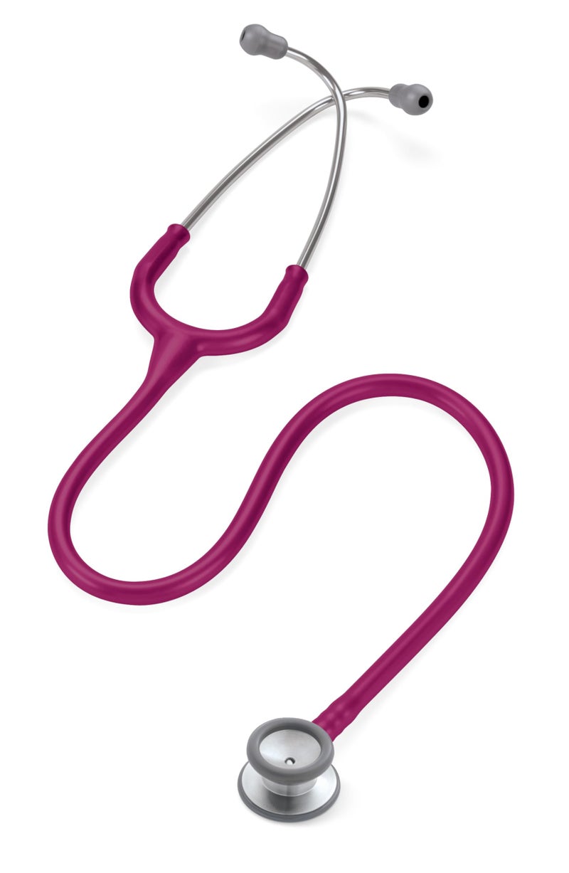 Littmann 3M Littman Classic II 2122 Pediatric Stethoscope (Raspberry) - Image 4