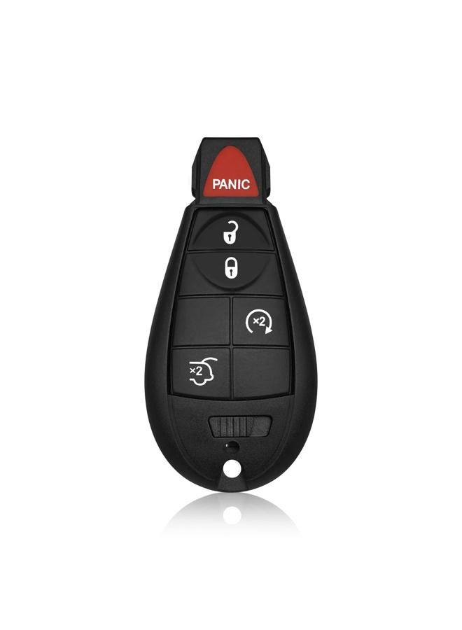 Keylessbest جهاز تحكم عن بُعد لفتح السيارة بدون مفتاح M3N5WY783X IYZ-C01C 433MHz 5 أزرار بديل لجيب كوماندر 2008-2013 جراند شيروكي - Image 1