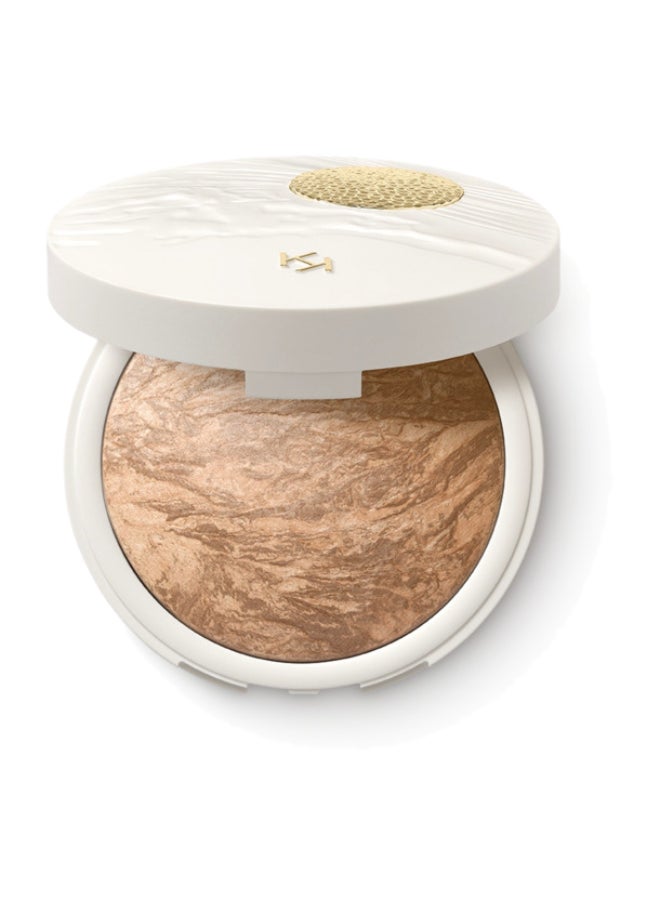 KIKO MILANO Gold Reflections Sunkissed Baked Bronzersienna  - Image 3
