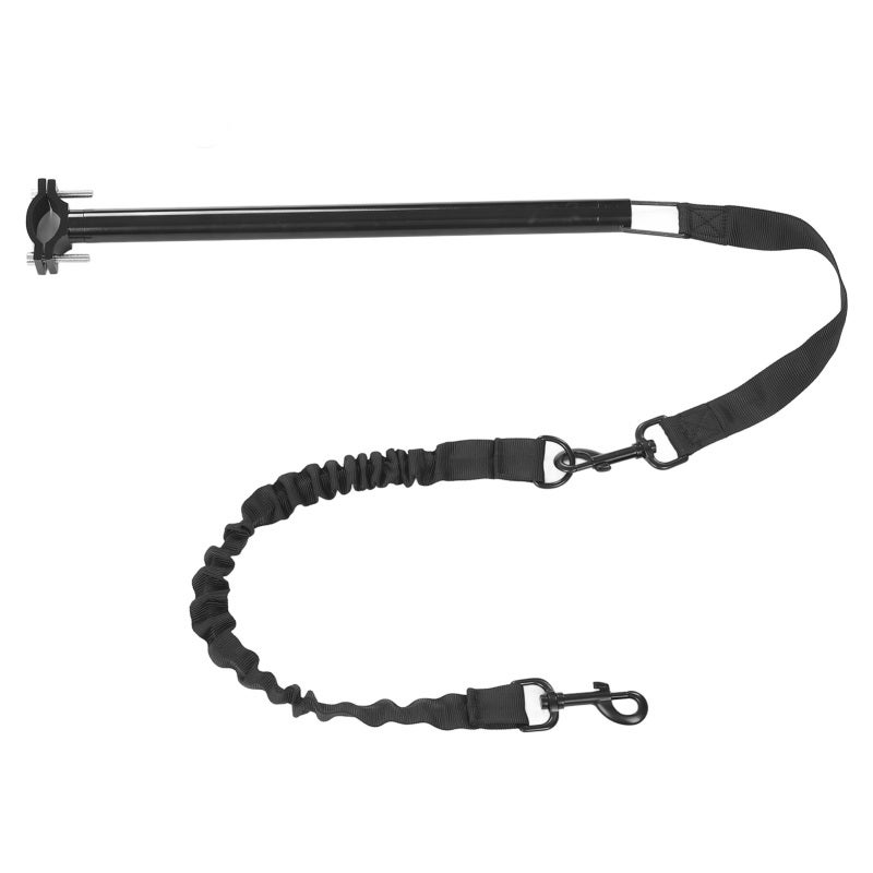 Hands Free Bike Dog Leash - Detachable 30In Elastic Nylon Metal Rope, Universal Bike Compatibility, High 1000Lb Pull Strength for Outdoor Jogging Cycling Training - Image 4