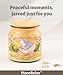 PieceRelax 3D Puzzle Jar 96 Plastic Pieces for Adults The Dreamy Duck Use Includes Divider as Pen and Utensils Holder with Wooden Lid for Kitchen Dining Study Living Room Medium BB1050 - Image 4