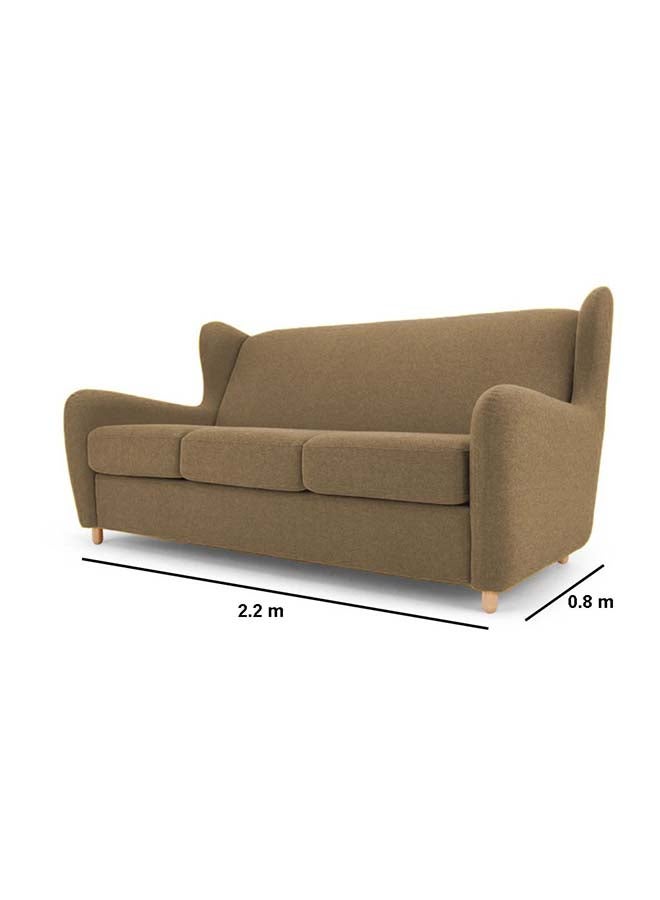 Furniture Factory Sofa-Beige M0604 - Image 2