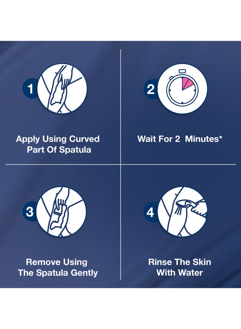 Veet Professional Hair Removal Cream For Legs & Body 100ml - Image 3