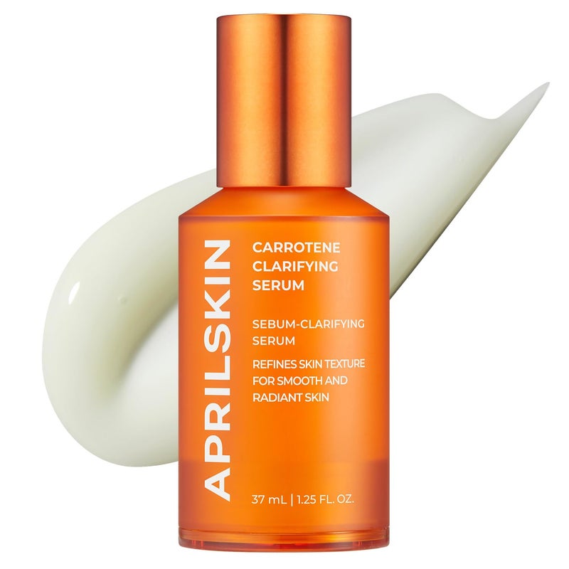 APRILSKIN Carrotene Clarifying Facial Serum | Vegan, Non-comedogenic | Blemish Clear, Dark Spot Corrector | Korea Skincare | Oily Skin, Sensitive Skin, Bumpy Skin | 1.25 fl.oz - Image 1