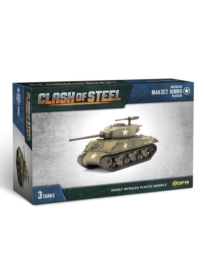 Gale Force Nine Gale Force Nine - Clash of Steel - M4A3E2 Jumbo Tank Platoon - Image 1
