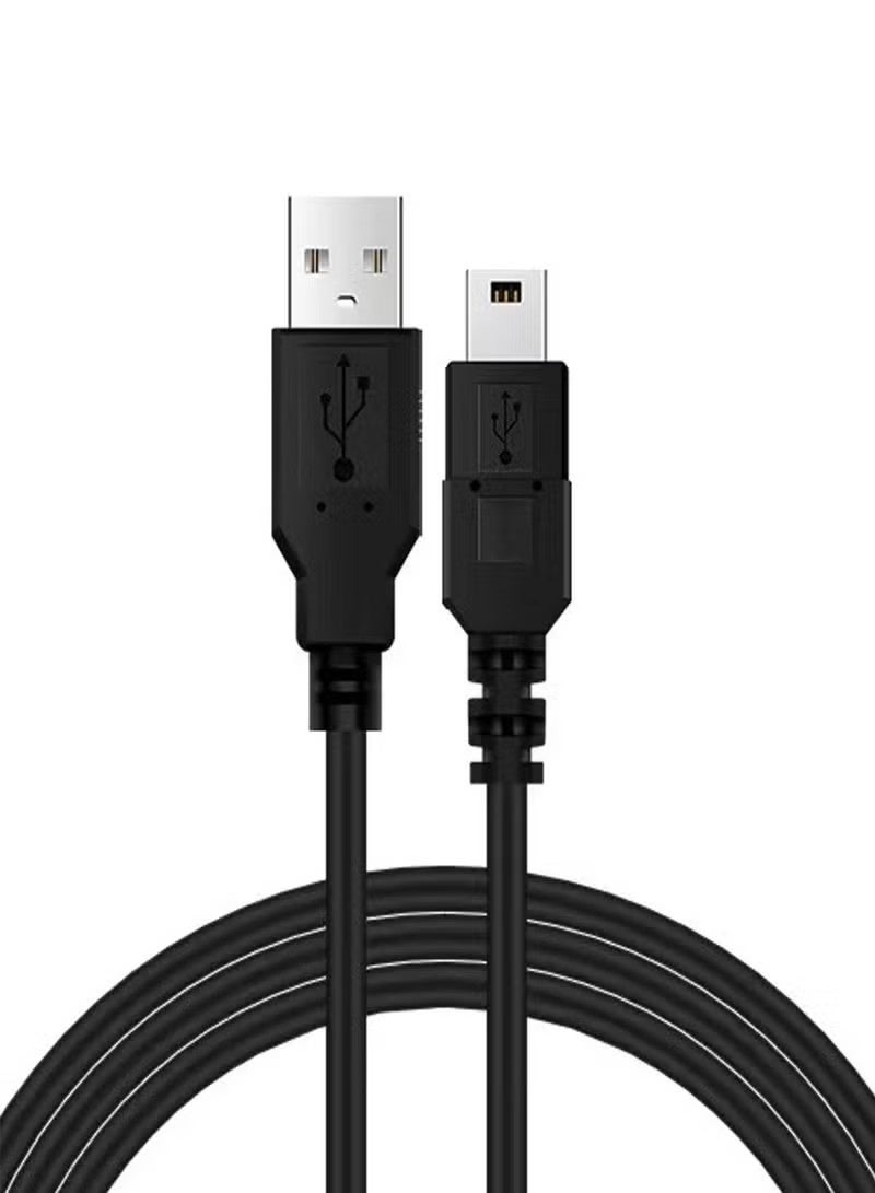 كابل شحن وحدة تحكم بلاي ستيشن 3 بطول 1.8 متر، كابل شحن USB صغير لوحدة تحكم ألعاب بلاي ستيشن 3 - Image 1