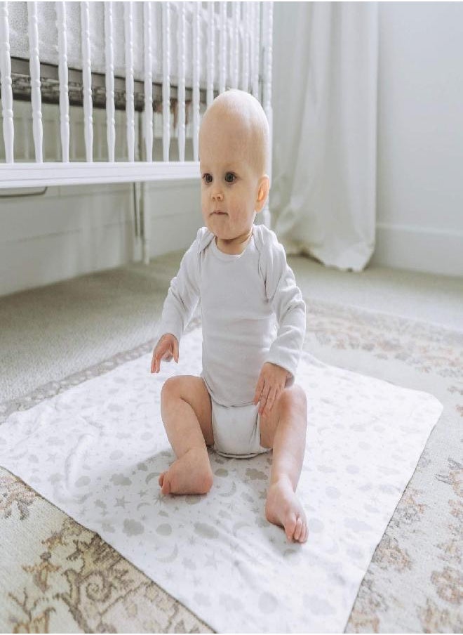 Spasilk - Spasilk Baby Essential 23 Piece Layette Set for Newborns and Infants, 0-6 Months, Grey Celestial - Image 1