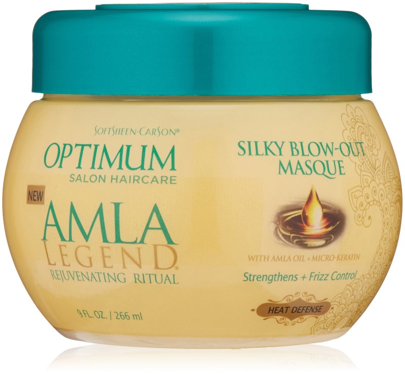 SoftSheenCarson Optimum Salon Haircare Amla Legend Silky BlowOut Masque 9 oz