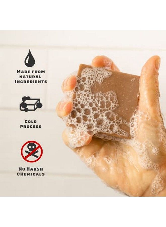 Dr. Squatch All Natural Bar Soap For Men With Heavy Grit 3 Pack Pine Tar - Image 4