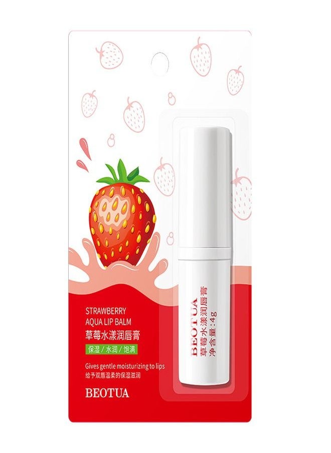 Beotua Moisturizing Glossy And Nourishing Strawberry Lips For Plump Silky Radiant Lips  - Image 1