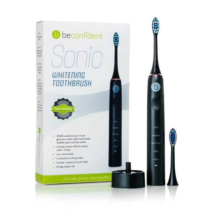 BECONFIDENT SONIC WHITENING TB BLACK/ROSE GOLD