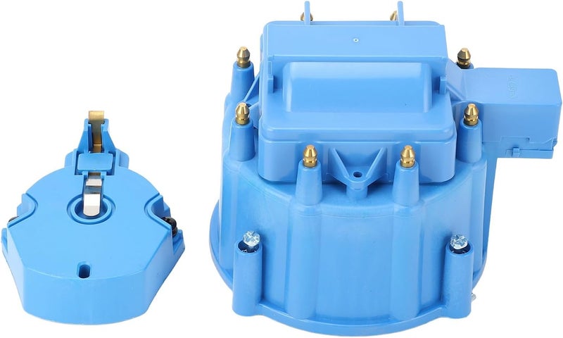Economical varied design options HEI Distributor Cap Rotor Heavy Duty Large Distributor Cap Set SBC 283 305 307 327 350 400 K549 (Blue) All-scene tailored quality - Image 4