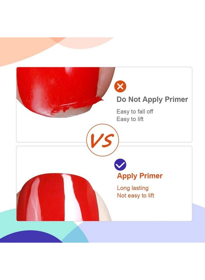 morovan Professional Nail Polish Prep Dehydrator And Acid Free Primer (Prep Dehydrator) - Image 5