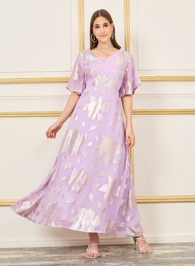 Styli Floral Chiffon Dress  - Image 1