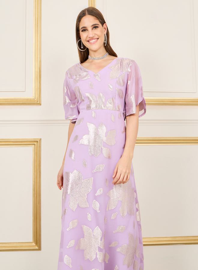 Styli Floral Chiffon Dress  - Image 2