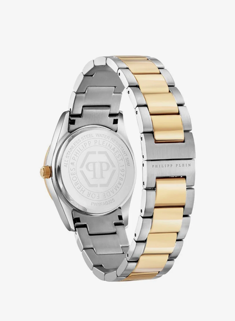 Philipp Plein Plein Icon Chain Stainless Steel Bracelet Analog Watch for Women, 39mm