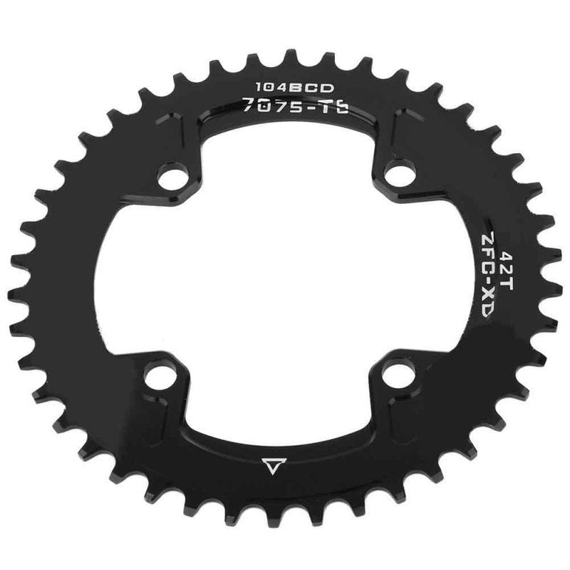 سنايل حلقة سلسلة BCD 104MM 42T ضيقة-عريضة مفردة لذراع كرانك SHIMANO للدراجة الهوائية AM/XC - Image 1