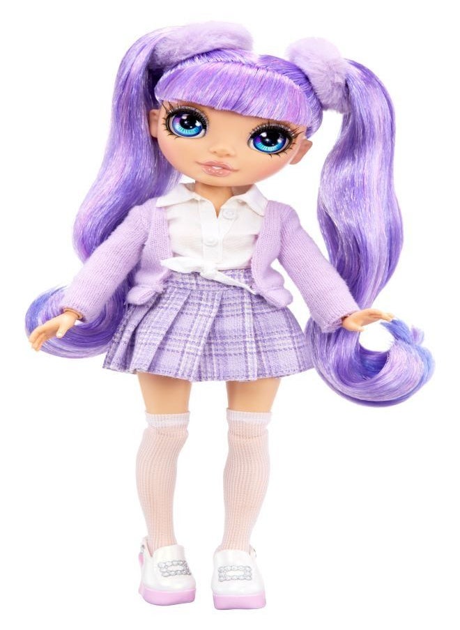 RAINBOW HIGH - RAINBOW HIGH - Junior High Fashion Doll - Violet Willow (Purple) - Image 1