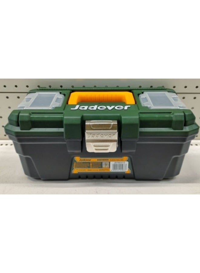 Jadever 13-inch plastic tool bag with metal lock
