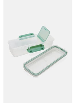COOK WITH COLOR Plastic Snack And Dip Container, Sage Green  - Image 2