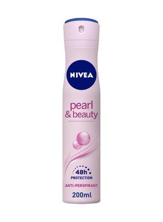 Pearl Extract And Avocado Oil Anti Perspirant Body Spray Pink/Blue