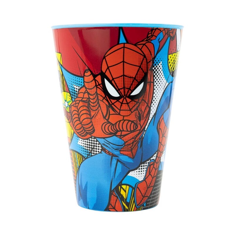 Marvel Spiderman Midnight Flyer Plastic Easy Pp Tumbler - 430 Ml