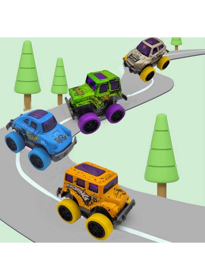 هالامودو 8 حزمة سباكة دودلية سيارات سحب الظهر مجموعة سيارات مصغرة الكرتون ألعاب السيارات السيارات السيارات سيارات لا تحتاج إلى بطارية بطارية قوة آمنة لعمر 4-6 سنوات في سن 8 خيارات لون نابضة بالهواء حروف سلسة مدورة تطوير تنسيق العين اليدوية أفضل هدية مبيعة لأيام الميلاد/الأعياد مكافأة مكافأة السباكة القابلة للجمع المواد - Image 2