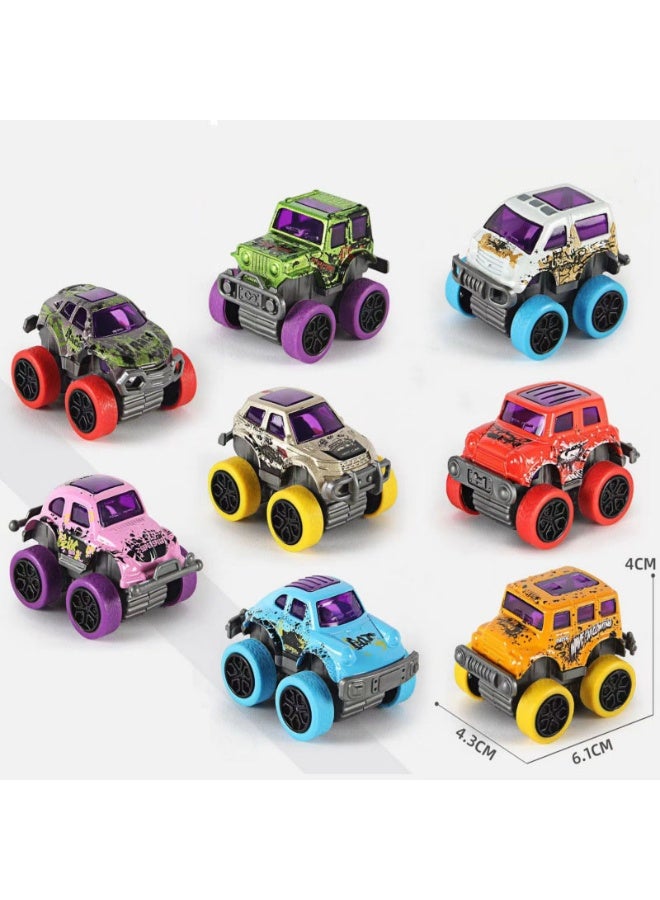 هالامودو 8 حزمة سباكة دودلية سيارات سحب الظهر مجموعة سيارات مصغرة الكرتون ألعاب السيارات السيارات السيارات سيارات لا تحتاج إلى بطارية بطارية قوة آمنة لعمر 4-6 سنوات في سن 8 خيارات لون نابضة بالهواء حروف سلسة مدورة تطوير تنسيق العين اليدوية أفضل هدية مبيعة لأيام الميلاد/الأعياد مكافأة مكافأة السباكة القابلة للجمع المواد - Image 1