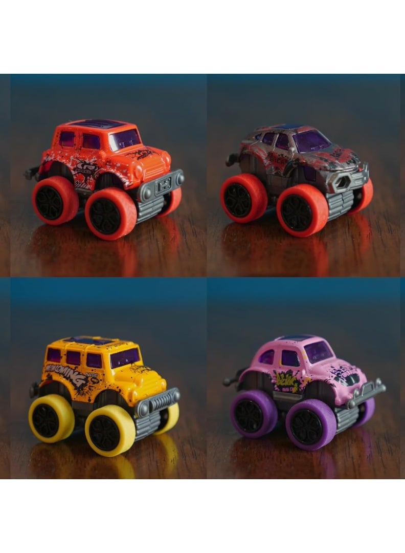 هالامودو 8 حزمة سباكة دودلية سيارات سحب الظهر مجموعة سيارات مصغرة الكرتون ألعاب السيارات السيارات السيارات سيارات لا تحتاج إلى بطارية بطارية قوة آمنة لعمر 4-6 سنوات في سن 8 خيارات لون نابضة بالهواء حروف سلسة مدورة تطوير تنسيق العين اليدوية أفضل هدية مبيعة لأيام الميلاد/الأعياد مكافأة مكافأة السباكة القابلة للجمع المواد - Image 4