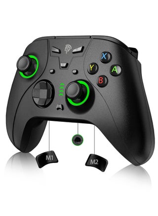 Wireless Switch Pro Controller for Nintendo Switch/Switch Lite/OLED - Features Programmable Buttons, Dual Vibration, Turbo Function, Green LED Light, Wake-Up Function, and Headphone Jack. - pzsku/ZD71614DD166334987D72Z/45/_/1723085213/1a827c91-1502-4e9d-99c6-18a084042a8e